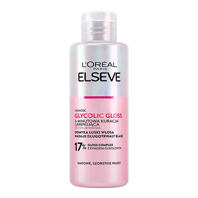 ELSEVE GLYCOLIC GLOSS 5 MINUTOWA KURACJA LAMINUJĄCA DO SPŁUKIWANIA