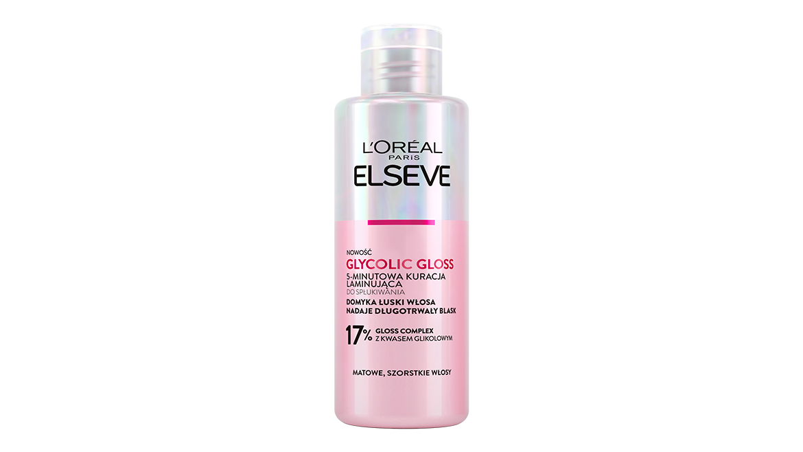 ELSEVE GLYCOLIC GLOSS 5 MINUTOWA KURACJA LAMINUJĄCA DO SPŁUKIWANIA