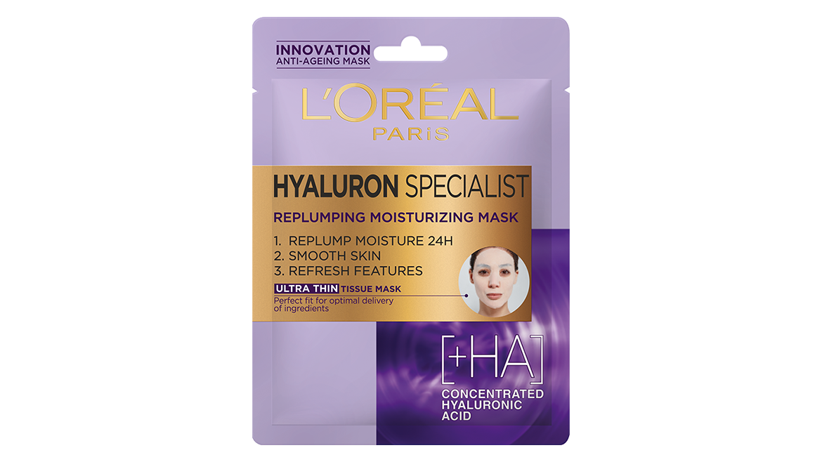Nawilżająca maska w płachcie Hyaluron Specialist