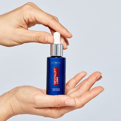 OAP SKINCARE REVITALIFT LASER SERUM PACK IN HAND 1125x665