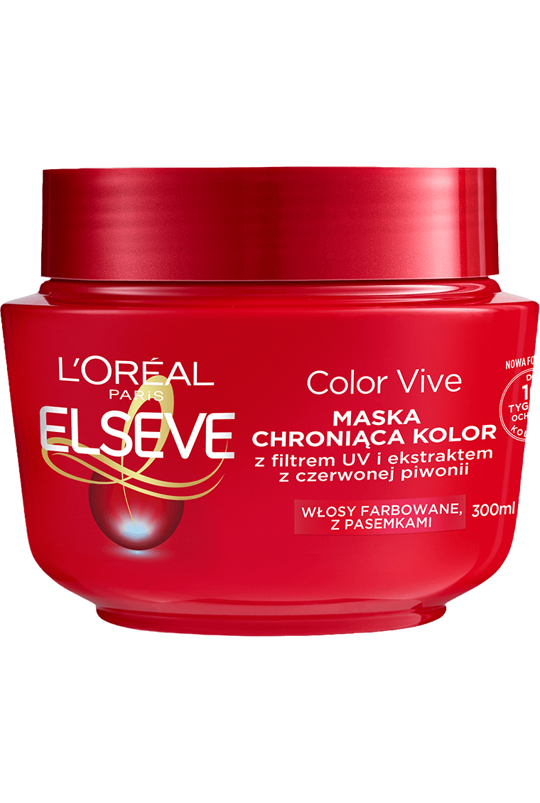 Elseve Color Vive Maska Ochronna do włosów farbowanych 