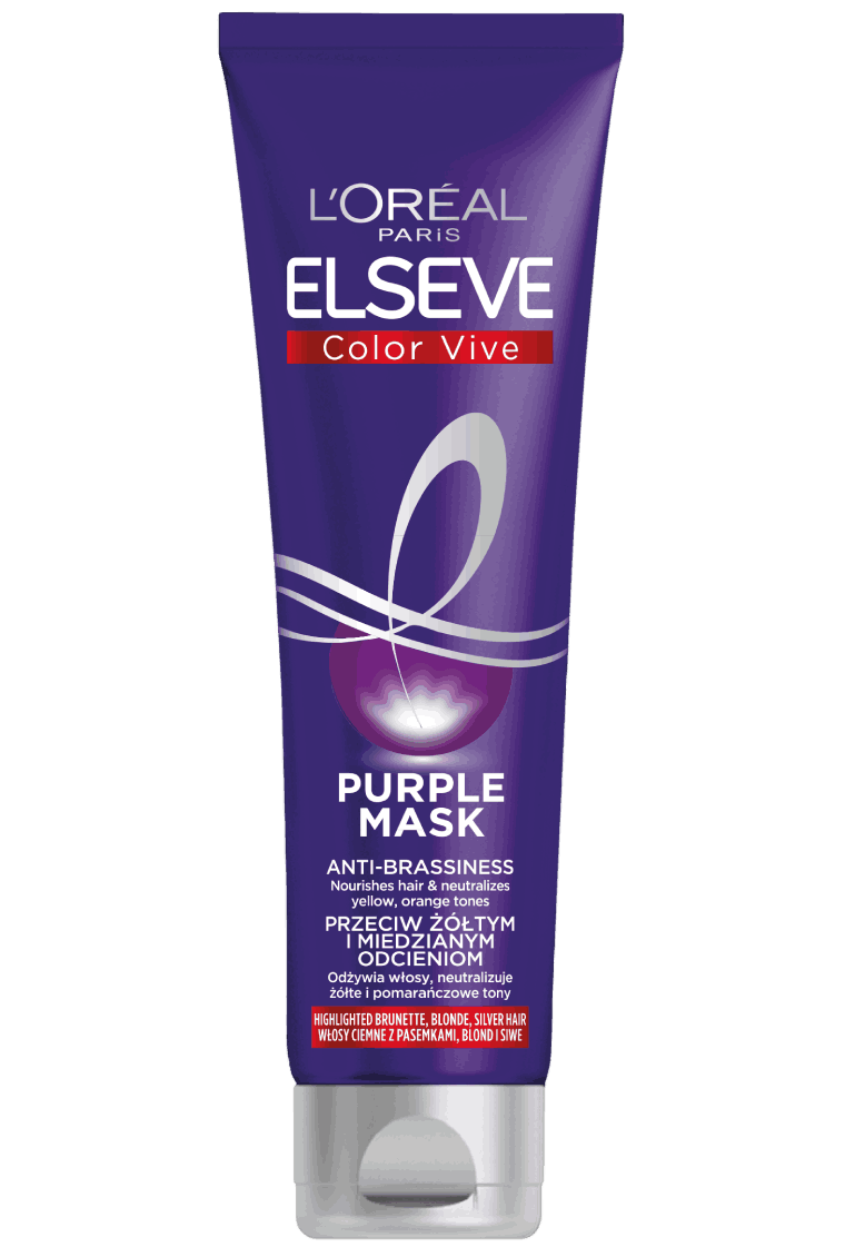 3600523912698 Elseve Color Vive Purple Maska W Tubie 150ml Fr