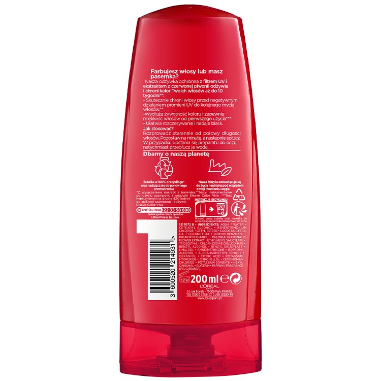 3600520214931 Elseve Color Vive Odzywka Tyl 200 New 750x750