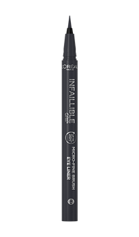 2022 OAP Makeup Infaillible MicroFine Brush Liner 01 Obsidian Pack Open Front 360x613