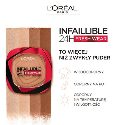 Infallible 24H Fresh Wear Podkład w pudrze L'Oréal Paris
