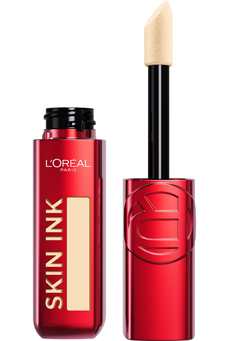 OAP ECOM MAKEUP FACE SKIN INK PACKSHOT Face Opened SHADE 100