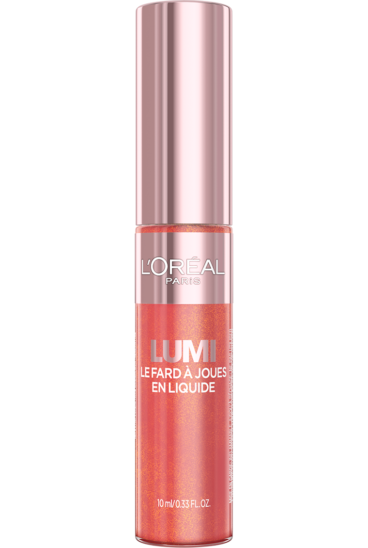 2024 OAP Makeup LUMI Le Liquid Blush 625 Glowy Gold Pink US Pack Back