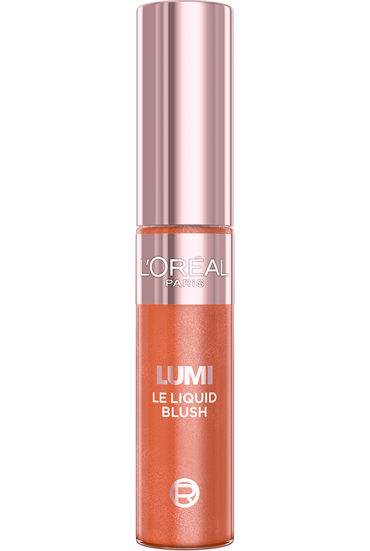 2024 OAP Makeup LUMI Le Liquid Blush 627 Glowy Warm Peach Pack Back