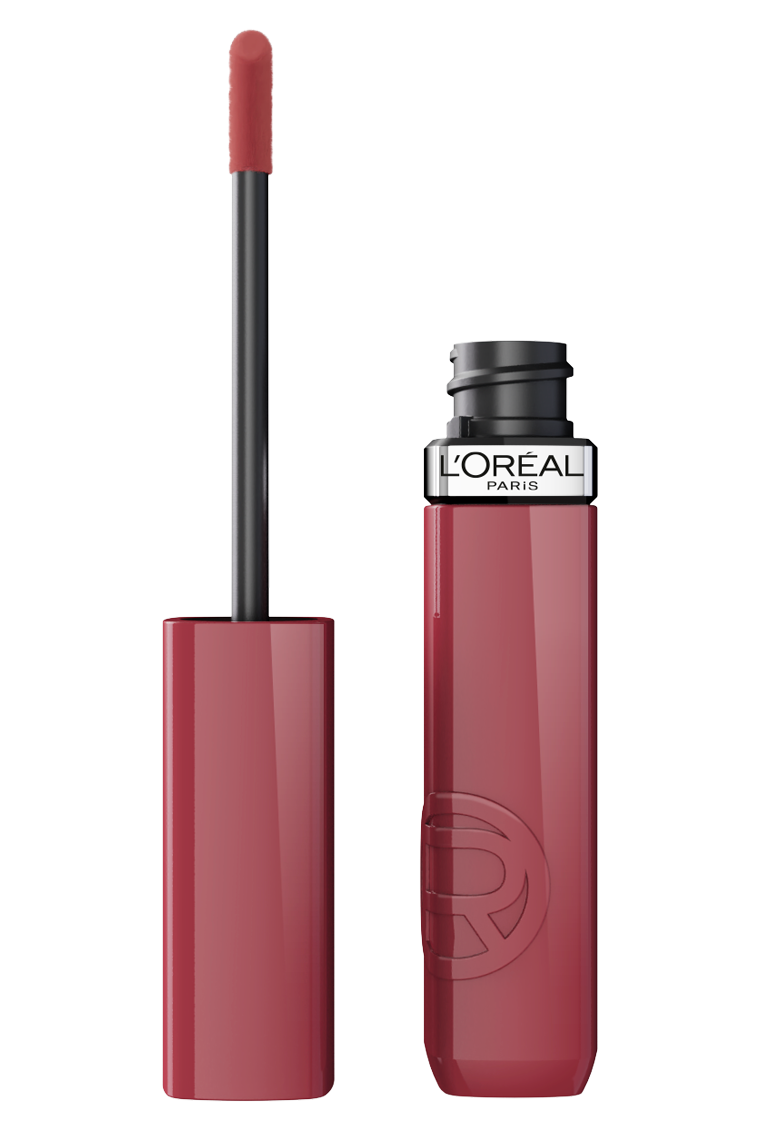 2024 OAP Makeup INFAILLIBLE Laque Resistance 220ParisSunset Opened Pack Front 760x1130