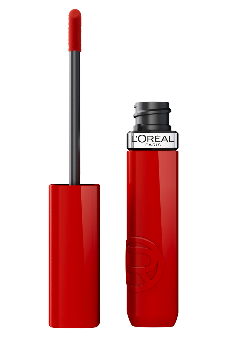 2024 OAP Makeup INFAILLIBLE Laque Resistance 415RedBisou Opened Pack Front 760x1130