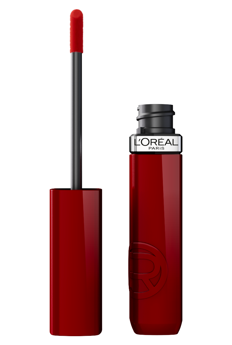 2024 OAP Makeup INFAILLIBLE Laque Resistance 520BerryBordeaux Opened Pack Front 760x1130