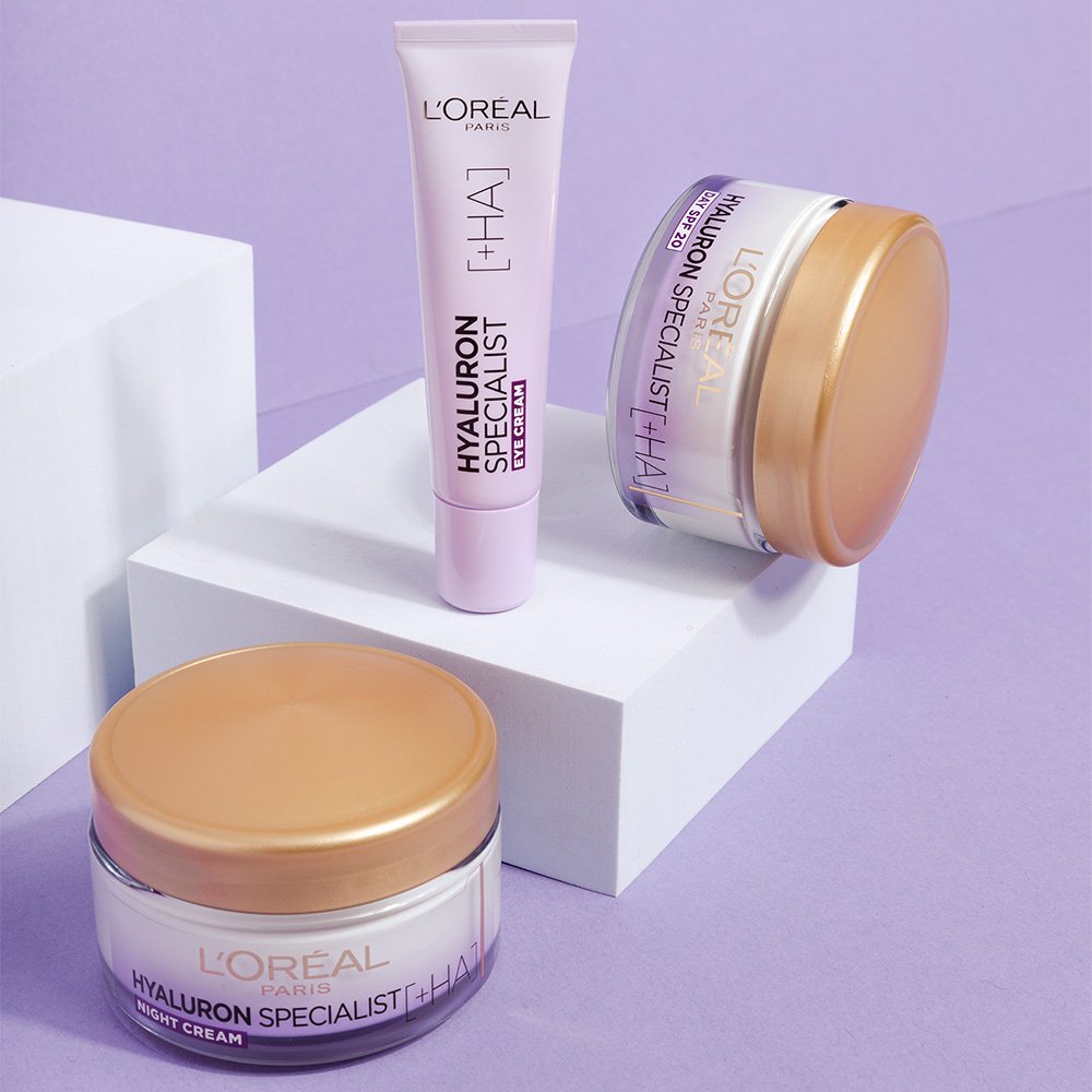 Hyaluron Specialist Pielęgnacja twarzy Krem nawilżający pod oczy z