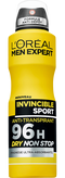 Spray Dedodorant Invincible Sport Men Expert Hero Packshot